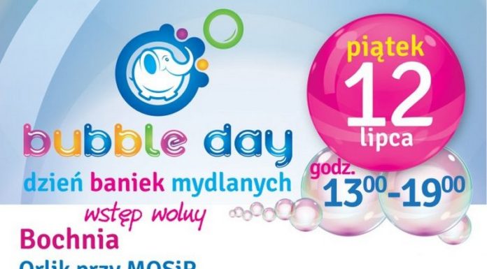 Kolejna radosna impreza! W piątek Dzień Baniek Mydlanych „Bubble Day”