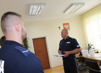 Brzesko: Szef policji podziękował za interwencję podczas mszy