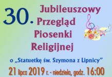 W niedzielę 30. Przegląd Piosenki Religijnej o „Statuetkę św. Szymona”