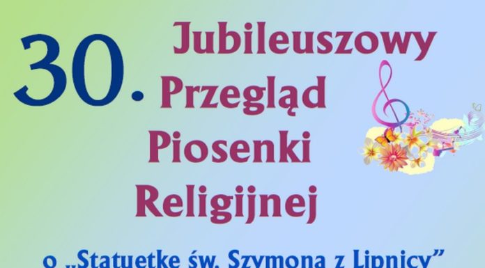 W niedzielę 30. Przegląd Piosenki Religijnej o „Statuetkę św. Szymona”