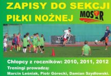 MOSiR zachęca do zapisów do sekcji piłki nożnej