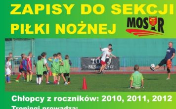MOSiR zachęca do zapisów do sekcji piłki nożnej