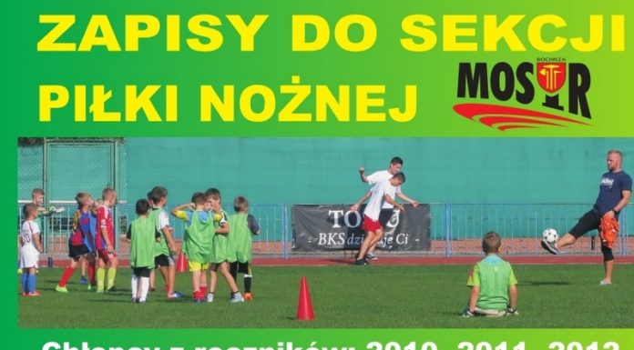 MOSiR zachęca do zapisów do sekcji piłki nożnej