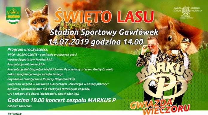 W niedzielę Święto Lasu w Gawłówku