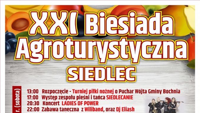 Siedlec. W sobotę Ladies of Power, w niedzielę Biesiada Agroturystyczna – PROGRAM