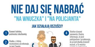 Fałszywi policjanci i wnuczkowie ciągle dzwonią. Bądźcie czujni!