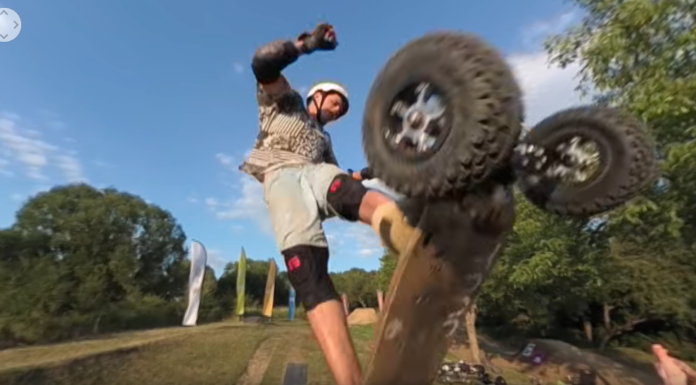 Mountainboarding. Niezwykłe wideo 360 stopni z Moszczenicy