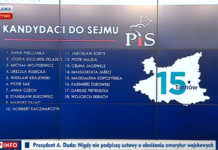 Wybory do Sejmu. Jest PEŁNA LISTA kandydatów PiS w naszym okręgu
