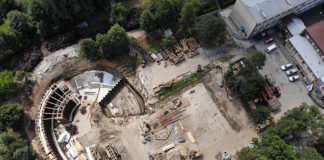 Rynek i tężnia solankowa z lotu ptaka – aktualne ZDJĘCIA