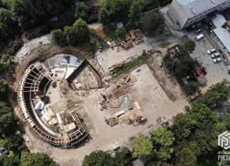 Rynek i tężnia solankowa z lotu ptaka – aktualne ZDJĘCIA