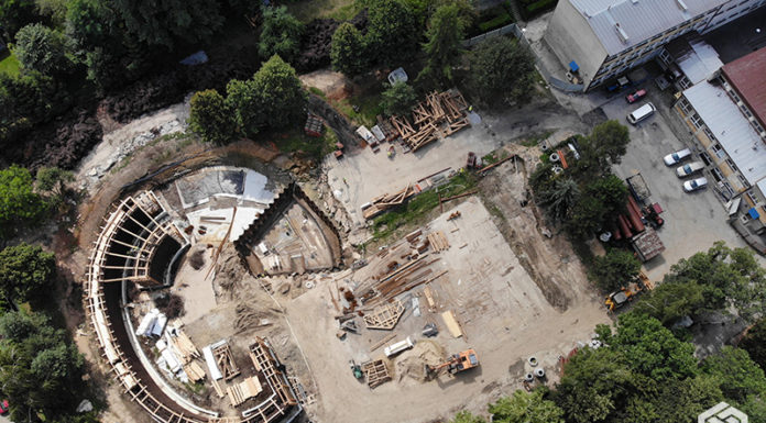 Rynek i tężnia solankowa z lotu ptaka – aktualne ZDJĘCIA