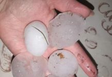 Gradobicie koło Brzeska. Z nieba leciały olbrzymie kule lodu – ZDJĘCIA