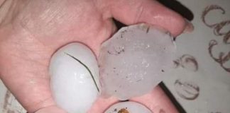 Gradobicie koło Brzeska. Z nieba leciały olbrzymie kule lodu – ZDJĘCIA