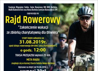 Będzie Rajd Rowerowy i zbiórka dla małego Oliwiera