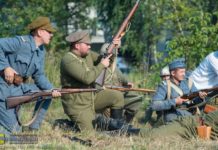 Bochnia. Wojna polsko-ukraińska. Historyczna inscenizacja wydarzeń sprzed 100 lat – ZDJĘCIA