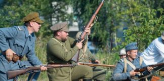 Bochnia. Wojna polsko-ukraińska. Historyczna inscenizacja wydarzeń sprzed 100 lat – ZDJĘCIA