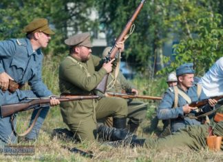 Bochnia. Wojna polsko-ukraińska. Historyczna inscenizacja wydarzeń sprzed 100 lat – ZDJĘCIA