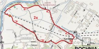 Bieg Majora Bacy: Utrudnienia w ruchu – MAPA