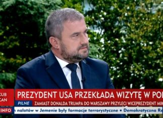 Stanisław Bukowiec na antenie TVP INFO komentował decyzję prezydenta USA