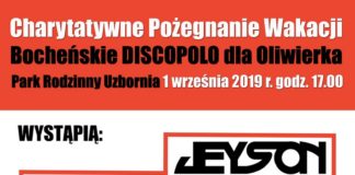 Bocheńskie DISCO POLO dla Oliwierka na zakończenie wakacji