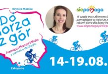 Pamięci Marysi, z pomocą dla Beaty. W 6 dni przejedzie rowerem 760 km