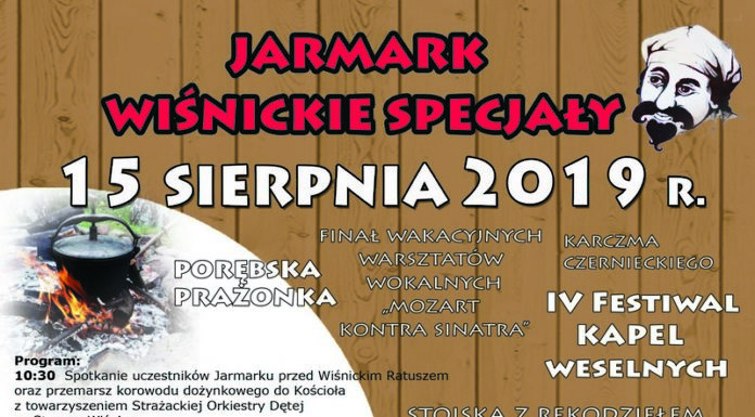 Jarmark Wiśnickie Specjały – PROGRAM