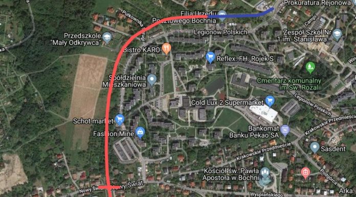 Bochnia. Trwa budowa KN-2. Od środy zamknięcie ulicy Armii Krajowej