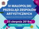 Bochnia. 25 sierpnia Małopolski Przegląd Zespołów Artystycznych