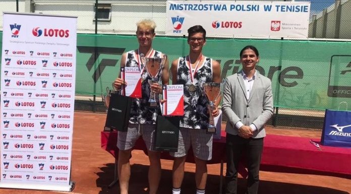 Tenisista z Bochni mistrzem Polski U-18