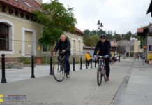 Tydzień mobilności w Bochni. Burmistrz i zastępca na rowerach – ZDJĘCIA