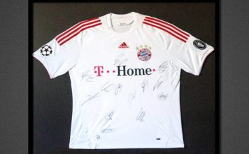 Finiszuje licytacja koszulki z podpisami zawodników Bayernu Mochachium