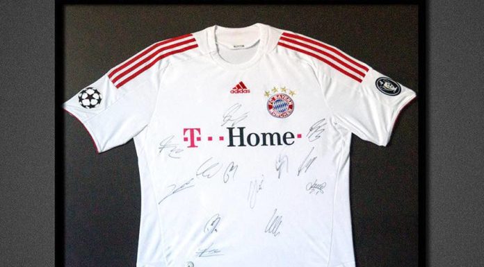 Fundacja Auxilium: Charytatywna licytacja koszulki Bayernu Monachium z autografem Lewandowskiego i reszty drużyny!