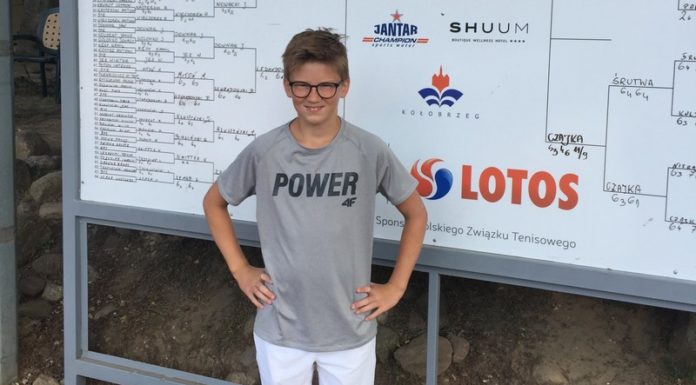 Tenis. Antek ma 11 lat i już otrzymał powołanie do kadry