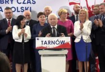 „100 lat” i „Zwyciężymy!”. Konwencja PiS w Tarnowie. Byli też kandydaci z Bochni