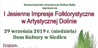 W niedzielę w Siedlcu Jesienne Impresje Folklorystyczne