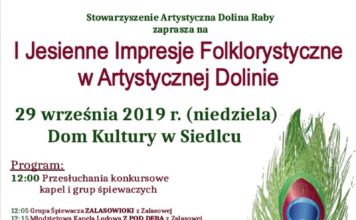 W niedzielę w Siedlcu Jesienne Impresje Folklorystyczne