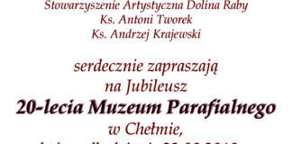 W niedzielę 20-lecie Muzeum Parafialnego w Chełmie