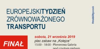 Finał Tygodnia Mobilności. W weekend atrakcje na „Kolejce” i na ul. Sutoris