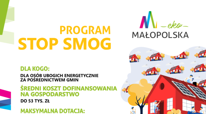 Małopolska. Stop Smog – gminy pomogą wymienić piece