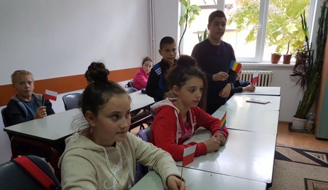 Delegacja ze Specjalnego Ośrodka Szkolno – Wychowawczego w Rumunii