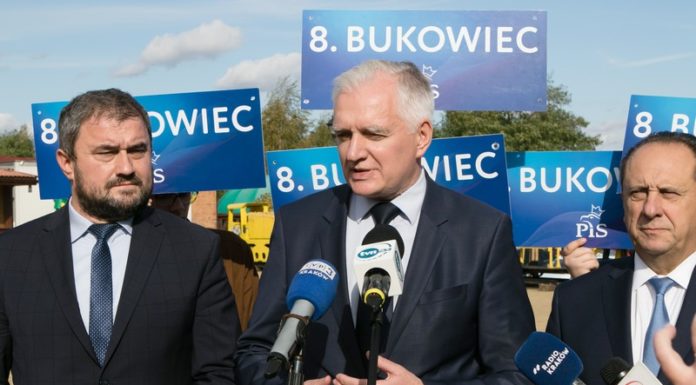 Wicepremier Jarosław Gowin w Bochni: „Proszę o głos na Stanisława Bukowca”. Nawiązał też do artykułu w Bochnianin.pl