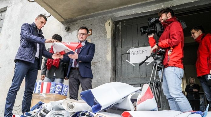 400 banerów wyborczych już trafiło do przetworzenia. Akcja trwa!