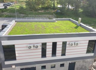 Pierwszy zielony dach w Bochni powstał na os. Panorama