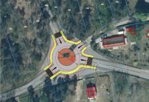 Jodłówka-Jasień. Projekt nowego ronda na granicy powiatów bocheńskiego i brzeskiego