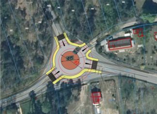 Jodłówka-Jasień. Projekt nowego ronda na granicy powiatów bocheńskiego i brzeskiego