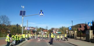 Szkoła w Rajbrocie po raz kolejny w projekcie „Odblaskowa Szkoła”