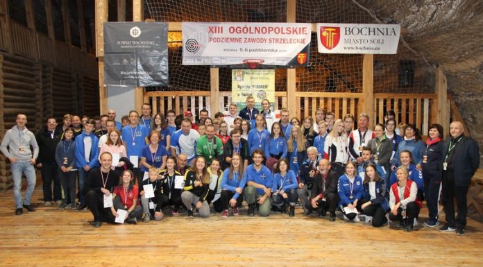 W kopalni soli strzelało prawie 100 zawodników i zawodniczek