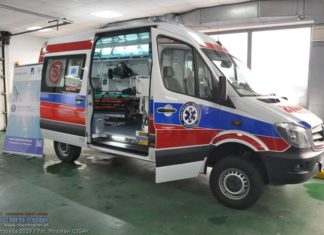 Bocheński szpital z nową karetką – ZDJĘCIA i WIDEO