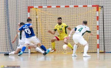 1. liga futsalu. Grad goli w Tychach. BSF kontynuuje passę zwycięstw