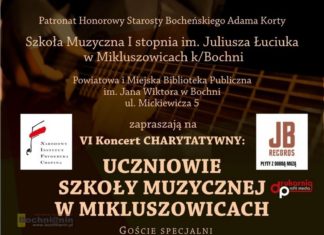 Piątek: Koncert uczniów szkoły muzycznej z Mikluszowic w Bibliotece